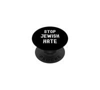 Fermare l"odio ebraico Sostenere le vite contano l"orgoglio ebraico Stop all"odi PopSockets PopGrip Adesivo