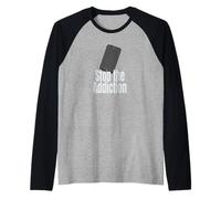 Fermare la dipendenza dal Telefono Maglia con Maniche Raglan