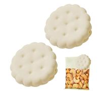 Fermasacchi Per Alimenti | 2 Pezzi Fermasacchi Per Pane Da Cucina - Clip Ermetica Riutilizzabile Per Conservazione Freschezza Di Snack Per Casa, Cucina, Sala Da Pranzo, Appartamento, Hotel, Ristorante