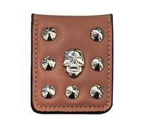 Fermasoldi magnetici - Porta carte a clip per banconote, portacarte a portafoglio sottile, fermasoldi in pelle, organizer compatto per contanti da uomo | Porta carte sottile portatile per Homm,