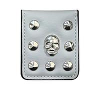 Fermasoldi Magnetico Da Uomo | Porta Carte Con Clip Per Contanti | Portacarte Porta Carte Sottile, Porta Carte Magnetico Portatile Stile Punk, Contiene Lettere, Foto