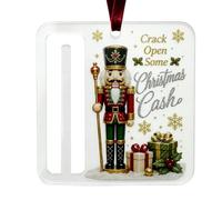 Fermasoldi natalizi per contanti, caramelle, contenitore per dolcetti, C | Decorazione natalizia per compleanno, laurea, matrimonio, bambini, adulti, adolescenti, uomini, vacanze