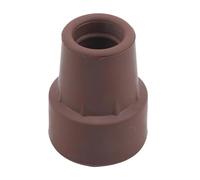 Fermastampella 12 pezzi antiscivolo for bastoni da passeggio, stampelle, canne, cuscinetti inferiori, protezione for arrampicata, escursionismo, trekking, punta Per Stampelle(Coffee-12pcs)