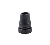 Fermastampella 8 pezzi Stampelle Cuscinetto in gomma 19mm 22mm Antiscivolo Bastone da passeggio Piedi Testa Stampella Accessori Punte antiscivolo Stampella Piedi Fondo Protettore Per Stampelle(19mm)