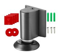 Fermata Della Porta Magnetica | Le Porte Autoadesive Si Fermano Con Bianca E Corpo In Acciaio | Pochi Della Porta Del Magnete Heavy Duty Montato A Pavimento A Parete - A Prova