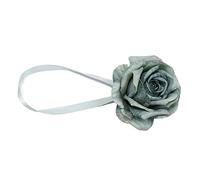 Fermatenda Calamita 2 Pezzi Installazione Gratuita Senza Perforazione Fibbia Per Tende Soggiorno Camera Da Letto Tenda Cravatta Con Ornamento Finestra, Verde