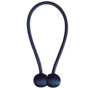 Fermatenda magnetici for tende, 2 pezzi, fermacravatte colorati, accessori, supporto for, clip, cinturino con fibbia(Blue)