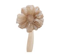 Fermatende calamita fiore veletta champagne 9x9x18 cm Champagne