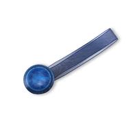 Fermatende calamita tonda Lurex Big blu 2 pezzi Blu