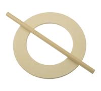 Fermatende Cerchio bianco antico 17 cm Bianco antico