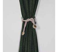 Fermatende con nappe e corde di fissaggio, 1 pezzo di fermatende magnetico fatto a mano for accessori da stanza, decorazione for la casa, bianco, 55,90 cm(Pink)