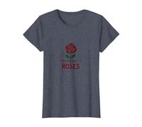 Fermati e annusa Le Rose, Motivo Floreale ispiratore Maglietta, Donna, Pervinca, S