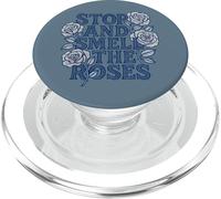 Fermati e annusa le rose, motivo floreale Mindful Life PopSockets PopGrip per MagSafe