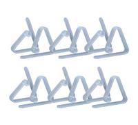 Fermatovaglie in plastica trasparente, morsetti per tovaglie, supporti per tovaglie per casa, feste, eventi al chiuso e all'aperto.