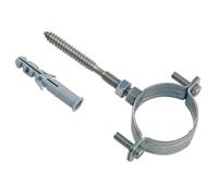 Fermatubo collare acciaio inox confezione da 2 pezzi