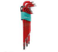 Stanley Set 9pz Chiavi a brugola 1,5/10mm serie lunga Professionali 0-69-256