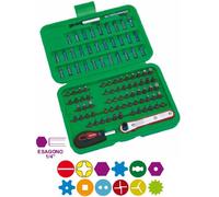 FERMEC BIT-99 BOX INSERTI 99 PZ CON CHIAVE CRICCHETTO ATTACCO 1/4" PROFESSIONALE