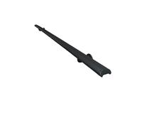 FERMEG - Corrimano Etrusco in Ferro Battuto per Scale | Stile Classico Nero Antracite | 50-400 cm | Kit con Staffe e Tasselli | Fai da Te | Made in Italy | Montaggio Facile (500 mm)