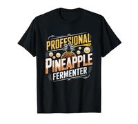 Fermentatore D'ananas Professionista Tepache Birraio di Maglietta