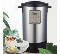 Fermentatore di yogurt elettrico, macchina per fermentazione automatica di yogurt commerciale automatico con controllo del tempo e della temperatura per aglio, natto, sottaceto, vino di riso dolce