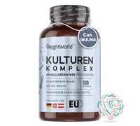 Fermenti Lattici Probiotici 20 Ceppi Buoni 60 Miliardi UFC 120 Capsule Fermenti