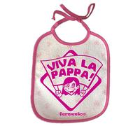 Fermento Italia Bavaglino VIVA LA PAPPA - simpatica bavetta 100% cotone
