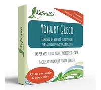 Fermento per yogurt greco (riutilizzabile all’infinito) + Istruzioni + Ricette + Assistenza e consulenza in italiano - KEFIRALIA®