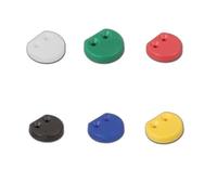 FERMI IN POLIETILENE PER TAGLIERI UNA COPPIA (ROSSO)