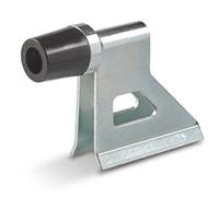 Fermo d'arresto di fine corsa a saldare per scorrevoli F 40 Z