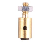 Fermo di collegamento del servo in metallo da 1,1 mm e 2,1 mm for modello RC - Connettore for asta di spinta del regolatore rapido in rame for ala fissa(1.1mmFast Regulator)