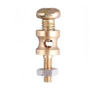 Fermo di collegamento del servo in metallo da 1,1 mm e 2,1 mm for modello RC - Connettore for asta di spinta del regolatore rapido in rame for ala fissa(1.5mmFast Regulator)