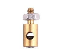 Fermo di collegamento del servo in metallo da 1,1 mm e 2,1 mm for modello RC - Connettore for asta di spinta del regolatore rapido in rame for ala fissa(2.1mmFast Regulator)