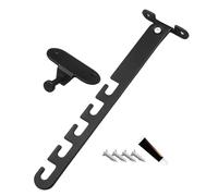 Fermo Di Restrizione Della Finestra, Blocco Di Sicurezza Antivento, Chiusura Della Finestra A Battente, Con 4 Slot, Per Aprire La Finestra Interno E Esterno, Non È Necessità Di Praticare Fori