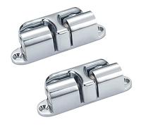Fermo for porta in metallo, fermaporta for pavimento, fibbia for porta dell'armadio, tenuta regolabile, for chiusura armadio da cucina Armadio più vicino, protezione for pareti e mobili(A,Ordinary sty
