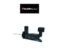 FERMO IMPOSTA AUTOMATICO CON TASSELLO MAGGIORATO ESIN PLAST SUPER TOP GRILLO ART. 099993005.001 CON TASSELLO MAGGIORATO E VITE DA MM 120 (BREVETTATO) IN POLIAMMIDE (NYLON) COLORE NERO.