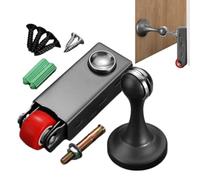 Fermo Magnetico Per Porta La Chiusura Scorrevole E Il Kit Di Ruote | Blocco Magnetico per Porta per Soggiorno, Casa, Abitazione, Bagno, Cucina, Cancello, il Capanno e la Camera da