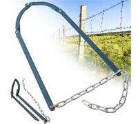 Fermo manuale per la riparazione di recinzioni, strumento resistente per il ripristino di filo spinato, bestiame e recinzioni da giardino