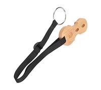 Fermo per perno terminale per violoncello, supporto regolabile per o-ring con cinghia antiscivolo per violoncello Piastra di fissaggio in legno Accessori per terminali(Legna)