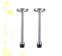 Fermo per porta cilindrico in acciaio inossidabile, 2 pezzi, tappo per porta