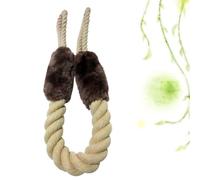 Fermo Porta a Corda in Cotone, Protezione Antischiacciamento per Casa | Si Appende alla Maniglia, Resistente AI Morsi, per Animale Domestico, Accessorio da Interno