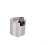 Fermo scorrevole per accessori per stampi - Slider di posizionamento e fissaggio SLLK, struttura in acciaio legato, trattato termicamente per stabilità dimensionale, montaggio con scanalatura a V, 1