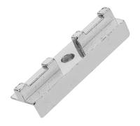 Fermo Serratura Finestra in Lega di Zinco Argento, Accessorio Moderno | Piastra di Riscontro per Finestra, Sostituzione per Serratura, Installazione Semplice, Struttura Robusta