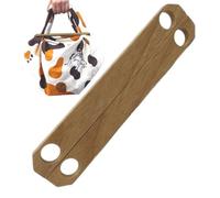 Fermoir en Bois pour sac à Main | Connecteur Magnétique Décoratif - Fermoir de sac à Main en Bois - pour Filles Femmes Mode Shopping Travail Tissu d'Emballage Traditionnel