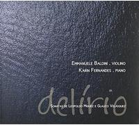 Fernandes, Karin/Emmanuele Baldini - DelÝRio-Sonatas De Leopoldo Miguez