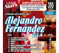 Fernandez, Alejandro - Vol. 4-Karaoke Latin Stars