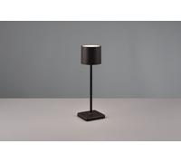 FERNANDEZ LAMPADA DA ESTERNO DA APPOGGIO RICARICABILE SU BASE A INDUZIONE NERA CON REGOLAZIONE INTENSITA', TEMPERATURA DI COLORE E RGB H.38CM IP54 LED 1,5 W 130 lm, 2.700 + 4.000 + 6.000 K
