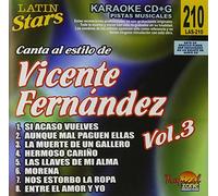 Fernandez, Vicente - Vol. 3-Karaoke Latin Stars