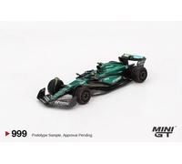Fernando Alonso #14 Aston Martin AMR24 2024 Bahrain GP 1:64 Mini GT 00999L