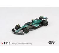 Fernando Alonso Aston Martin AMR24 2024 GP Canada F1 1:64 Mini GT MGT01113BL