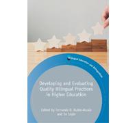 Fernando D. Rub Developing and Evaluating Quality Bilingual P (Copertina rigida)